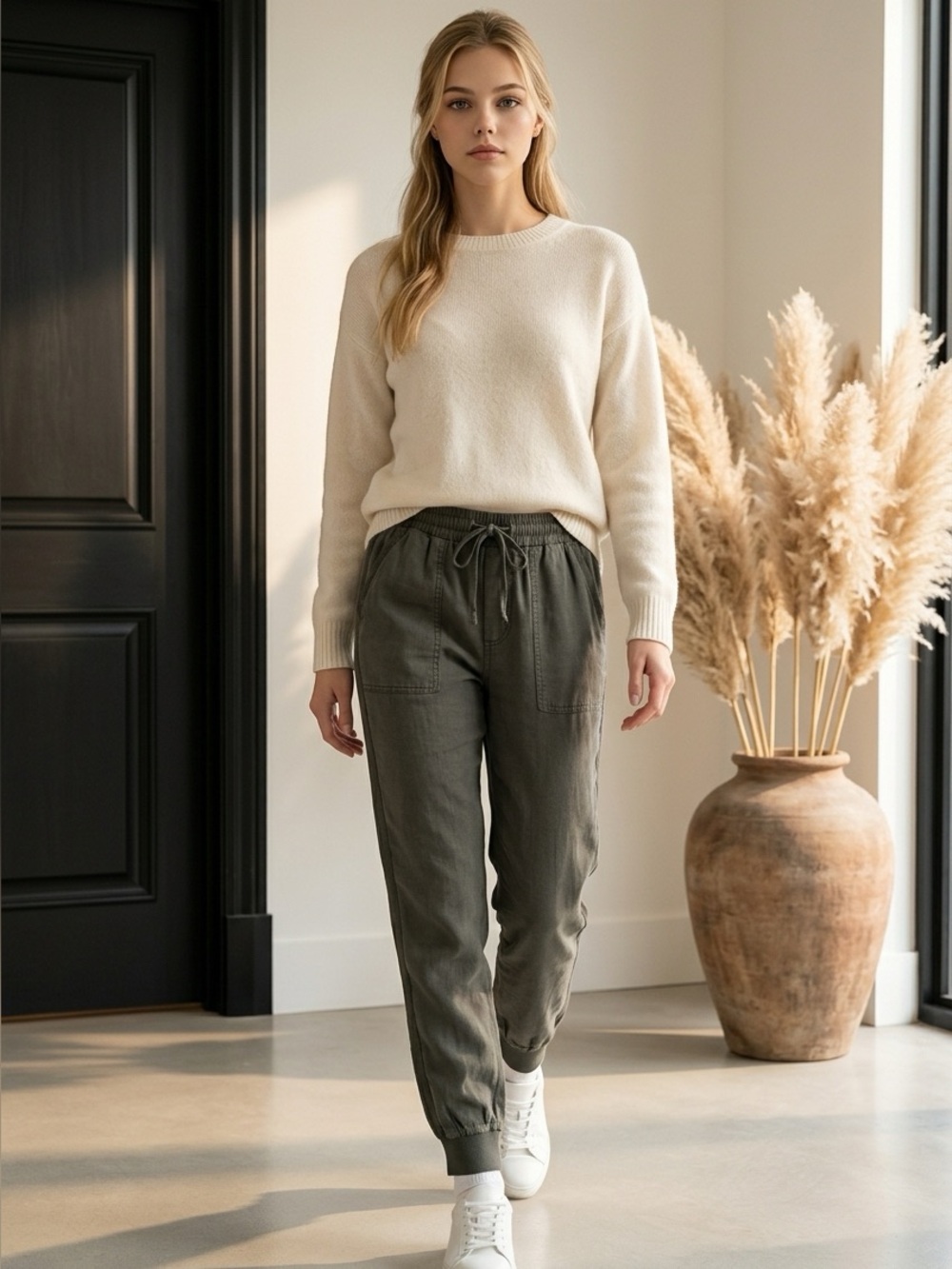 Splendid Dark Olive Jeggings